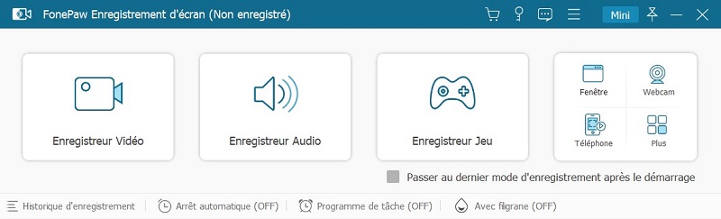 Choisissez Enregistreur audio