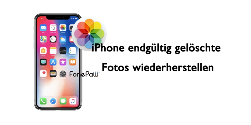 iPhone endgültig gelöschte Fotos wiederherstellen