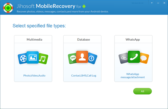 Jihosoft Select File Types