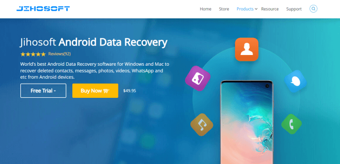 Jihosoft Android Data Recovery