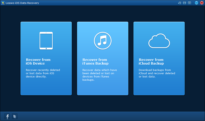 Leawo iOS Data Recovery