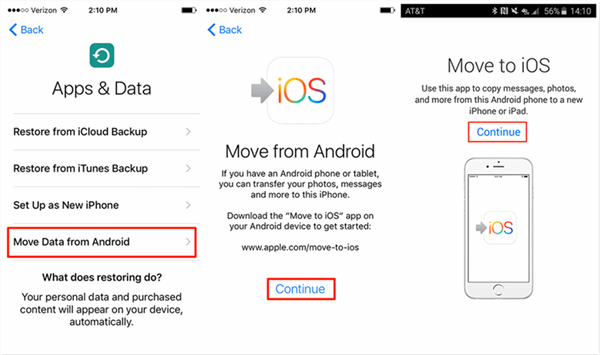 Move to iOS App