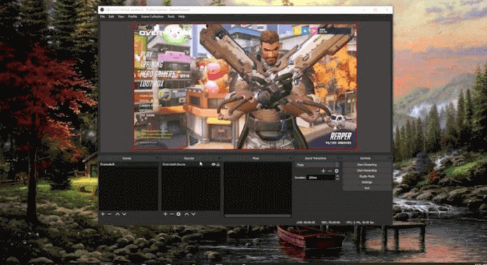 Overwatch record di OBS