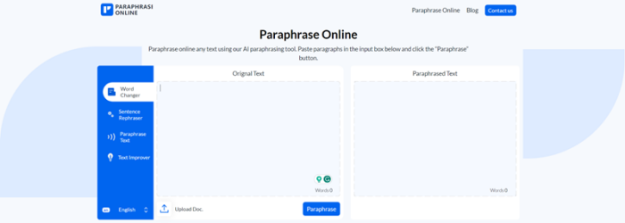 Paraphraseonline.io