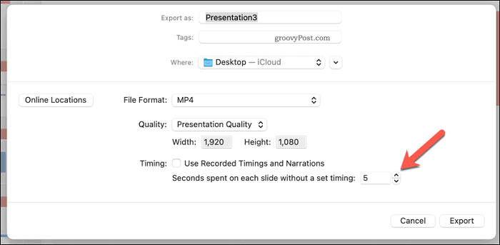 PowerPoint Save Recording Mac