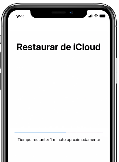 Restaurar de iCloud