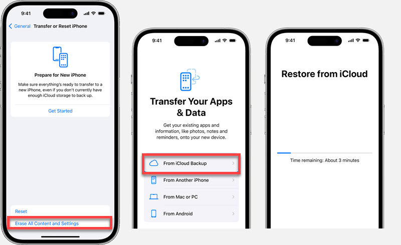 Come recuperare i contatti eliminati su iPhone dal backup iCloud