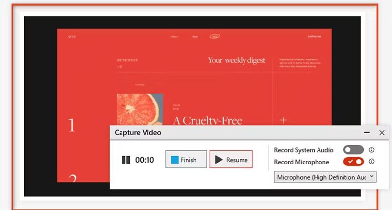 Free Screen Recorder - HD Quality, No Lag, & No Watermark