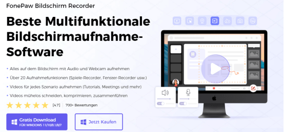 FonePaw Bildschirm Recorder