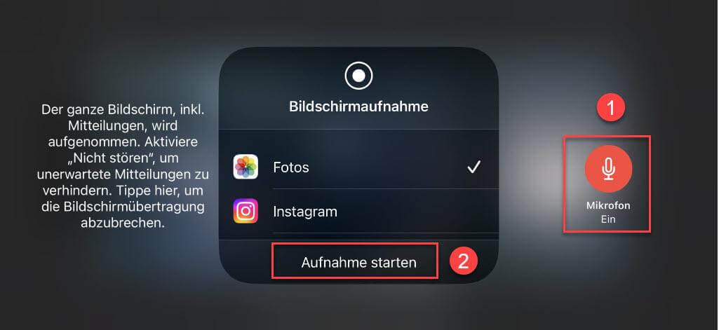 YouTube Video mit iPhone aufnehmen