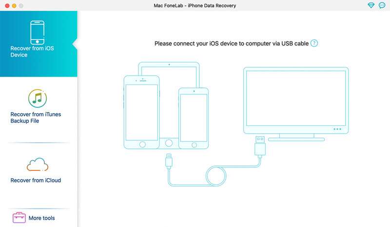 Aiseesoft FoneLab 救援 iPad 檔案軟體
