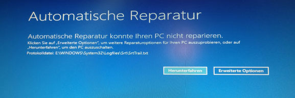 BSOD-Fehler SrtTrail.txt beheben