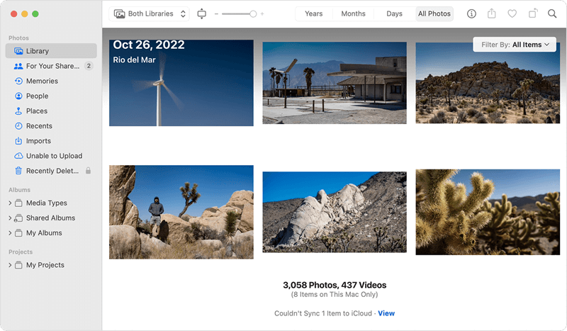 Check Deleted Photos on iCloud