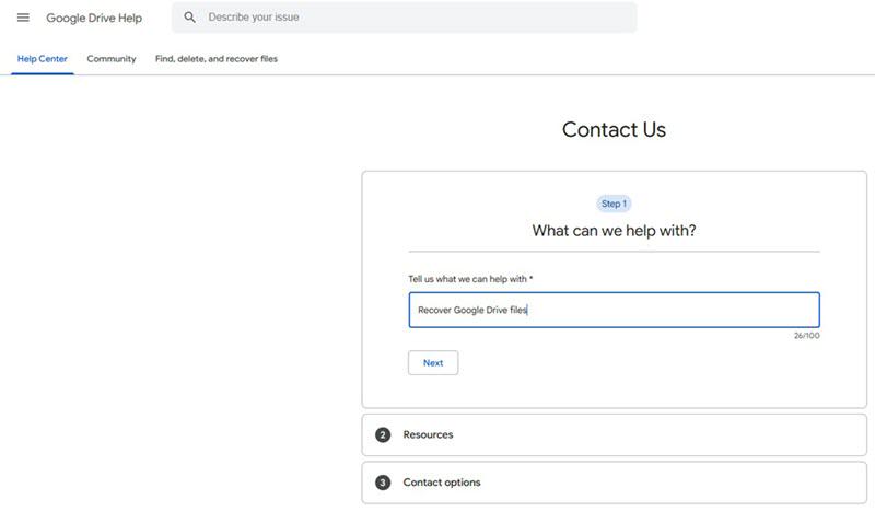 聯絡谷歌救回 Google 雲端永久刪除資料