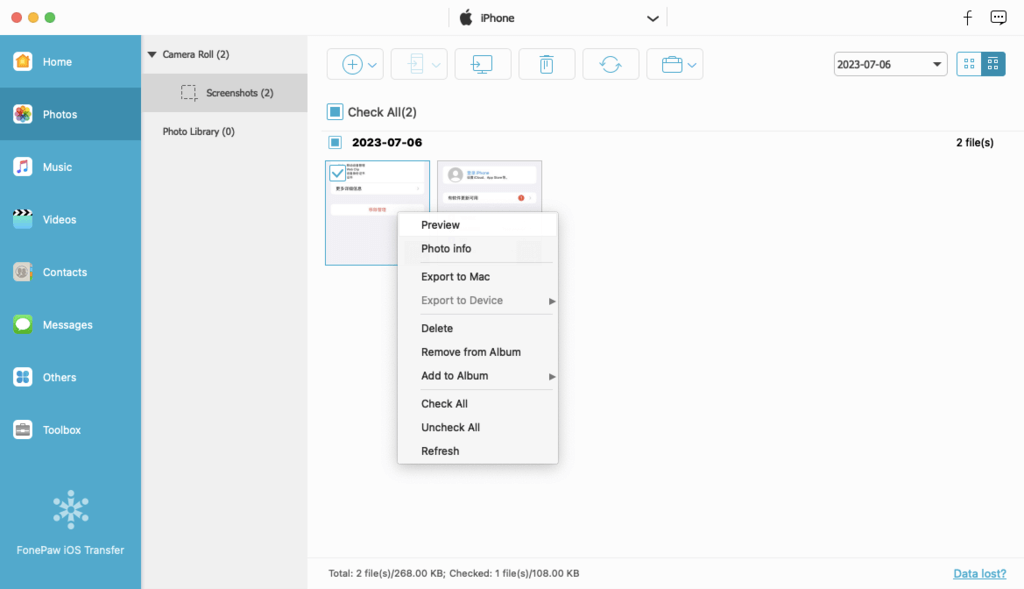 Preview Files on iPhone