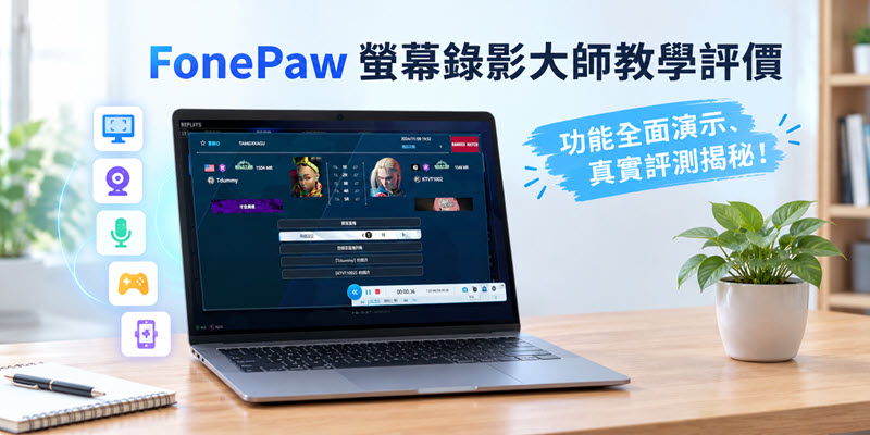 FonePaw 螢幕錄影大師教學評價
