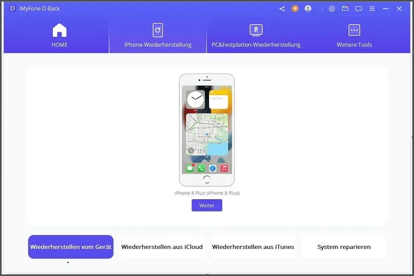 iOS-Gerät mit iMyFone verbinden