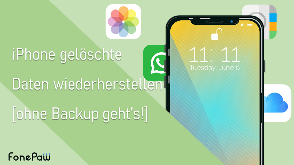 iPhone gelöschte Daten wiederherstellen