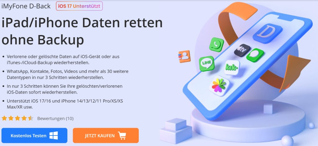 Offizielle Website von iMyFone D-Back