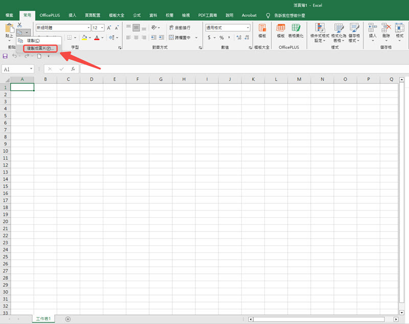 電腦長截圖 Excel 圖表