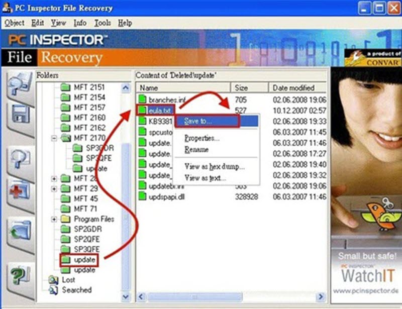 PC INSPECTOR 資料救援軟體