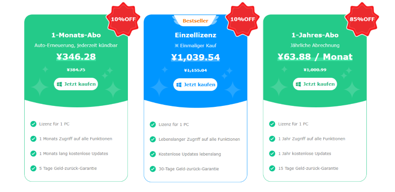 Preise von MovPilot