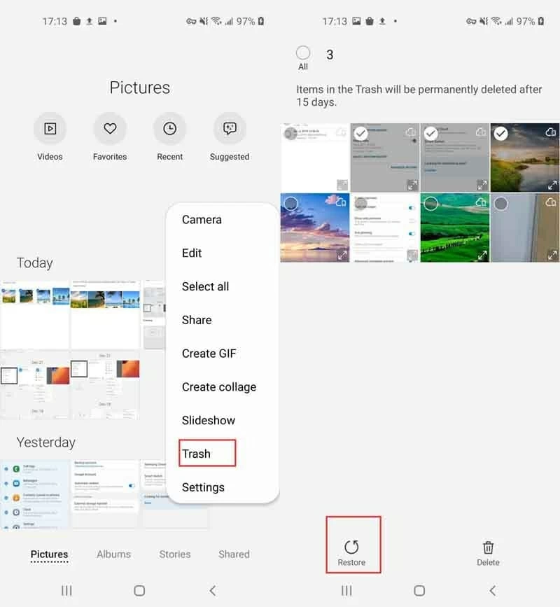 Recover Photos from Google Photos