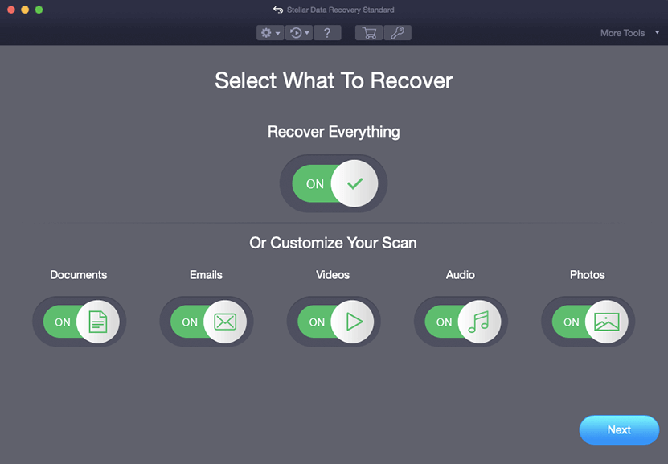 Stellar Data Recovery