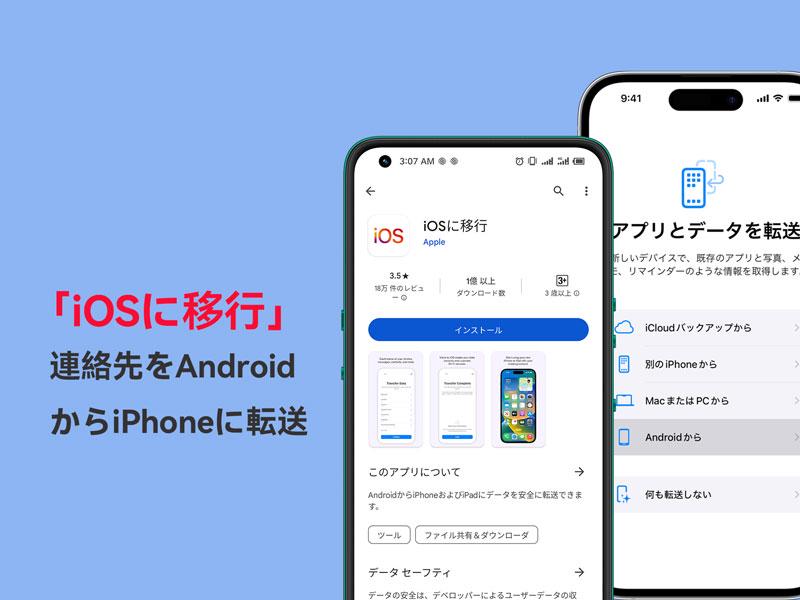 iosに移行 連絡先