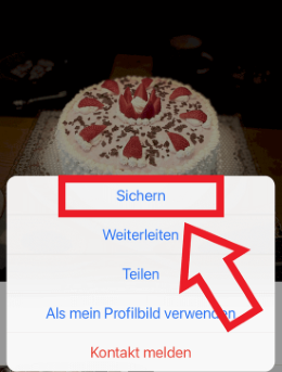 WhatsApp-Bilder manuell auf iPhone speichern